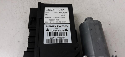 Audi A4 8EC B7 Bj.07 Fensterhebermotor hinten links 8E0959801A